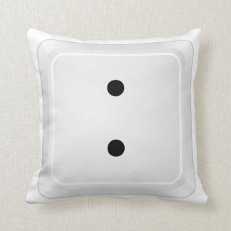 émoticône - coussin de deux points
