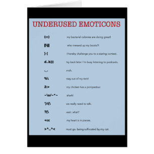 Émoticônes : cartes