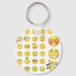 Emoticons Schlüsselanhänger