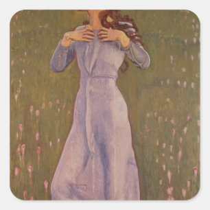 Emotion, 1900 quadratischer aufkleber
