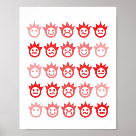 Emotion Faces Poster