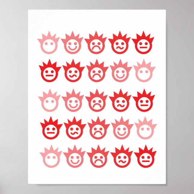 Emotion Faces Poster (Vorne)