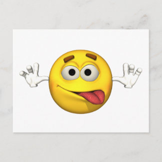Emotion Guy - Carte Postale Tongue Out