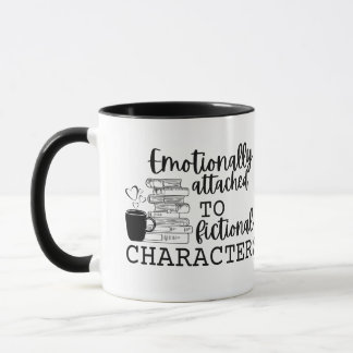 "Emotional an fiktive Zeichen angehängt" Tasse