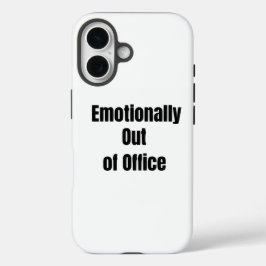 Emotional außer Haus Lustiger Handyhülle iPhone 16 Hülle