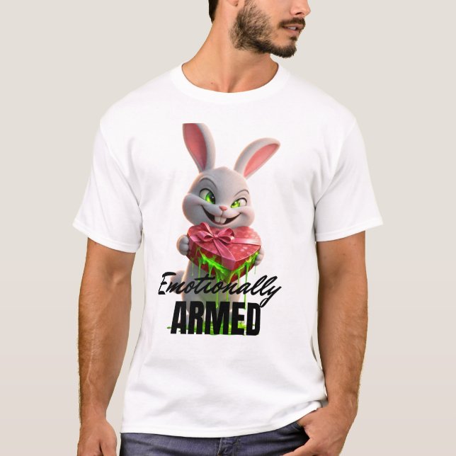 Emotional Bewaffnet T-Shirt (Vorderseite)