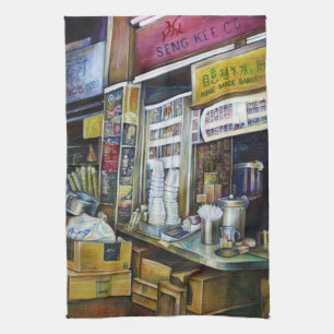 Emotional Charged Forces for Interview Geschirrtuch