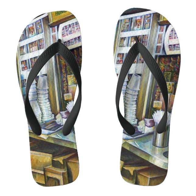 Emotional Charged Forces of Light, Singapur Flip Flops (Fußbett)