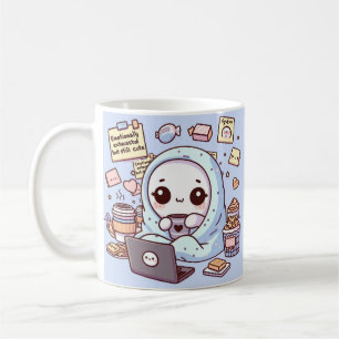 Emotional erschöpft, aber immer noch süße Kawaii-G Kaffeetasse