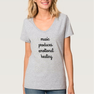 Emotional Healing Women's Basic V-Neck T - Shirt