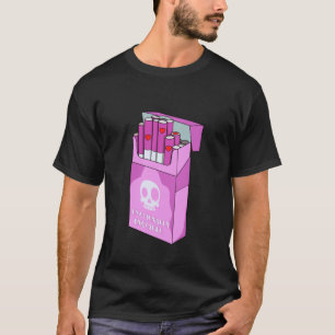 Emotional instabile rosa Box Herz Ästhetik Grafik T-Shirt