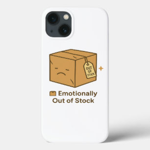Emotional Out Stock - Design der traurigen Box Case-Mate iPhone Hülle
