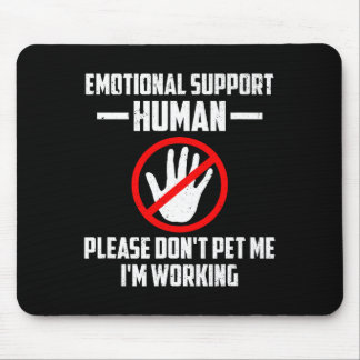 Emotional-Support-Mensch-Halloween-Kostüm Nicht St Mousepad