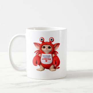 Emotional unterstützender Hummer-Becher Kaffeetasse