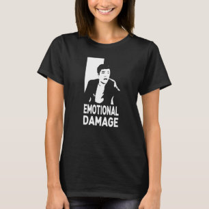 Emotionale Beschädigung Meme asiatische Typ Silhou T-Shirt