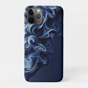 Emotionale blaue Rauchkunst Case-Mate iPhone Hülle