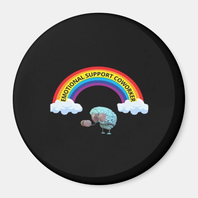 Emotionale Helfer, Mitarbeiter, emotionale Unterst Magnet (Vorne)