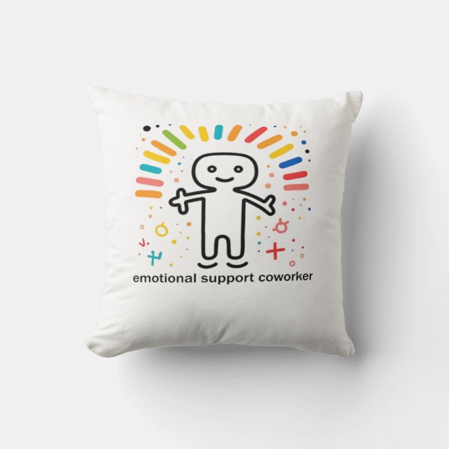 Emotionale Helferhilfe Kissen (Vorderseite)