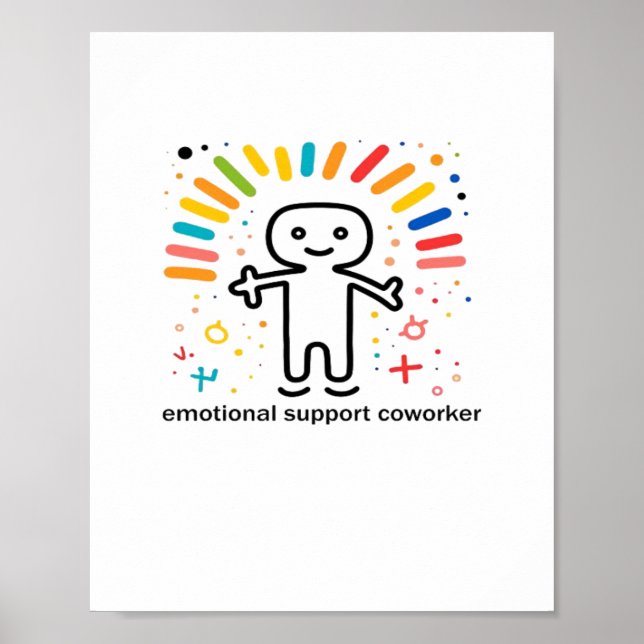 Emotionale Helferhilfe Poster (Vorne)