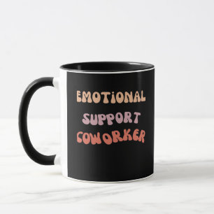 Emotionale Hilfe Coworker Classic Meme Tasse