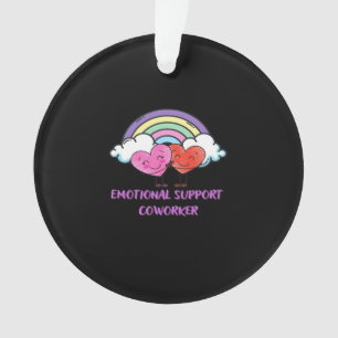 Emotionale Hilfe Coworker Classic Niedlich Ornament