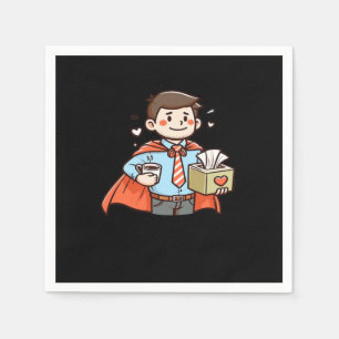 Emotionale Hilfe Coworker Classic Viral Meme Serviette