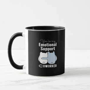 Emotionale Hilfe Coworker Funny Zitat Tasse