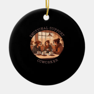 Emotionale Hilfe Mitarbeiter Motivierend Office Co Keramik Ornament