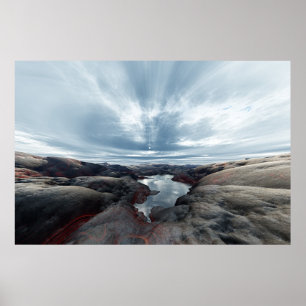 emotionale Landschaft #1 Poster