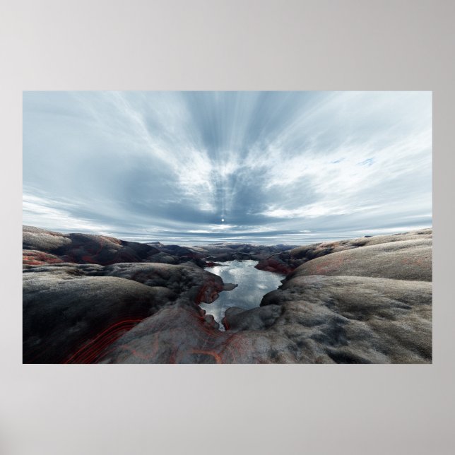 emotionale Landschaft #1 Poster (Vorne)