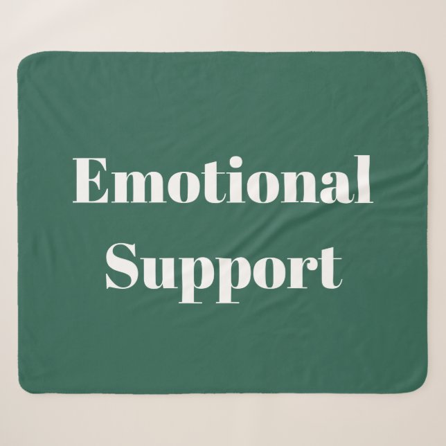 Emotionale Unterstützung Sherpadecke (Vorderseite (Horizontal))