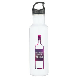 "Emotionale Unterstützung Vodka" Wasserflasche Edelstahlflasche