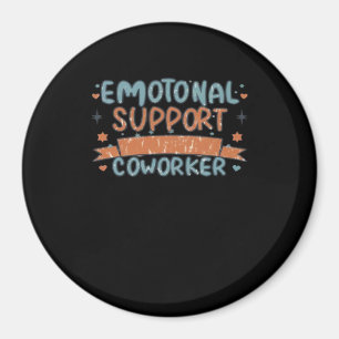 Emotionaler Helfer Funny und Classic Magnet