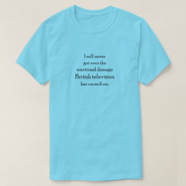 Emotionaler Schaden der britischen Telly T-Shirt