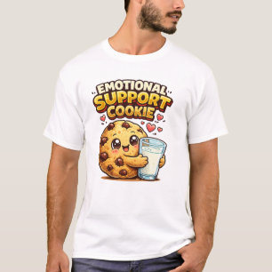Emotionaler Unterstützungs-Keks Cute Lustiger Keks T-Shirt