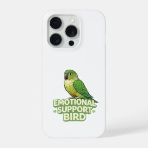 Emotionaler Unterstützungsvogel Grünwangen-Sittich iPhone 15 Pro Hülle