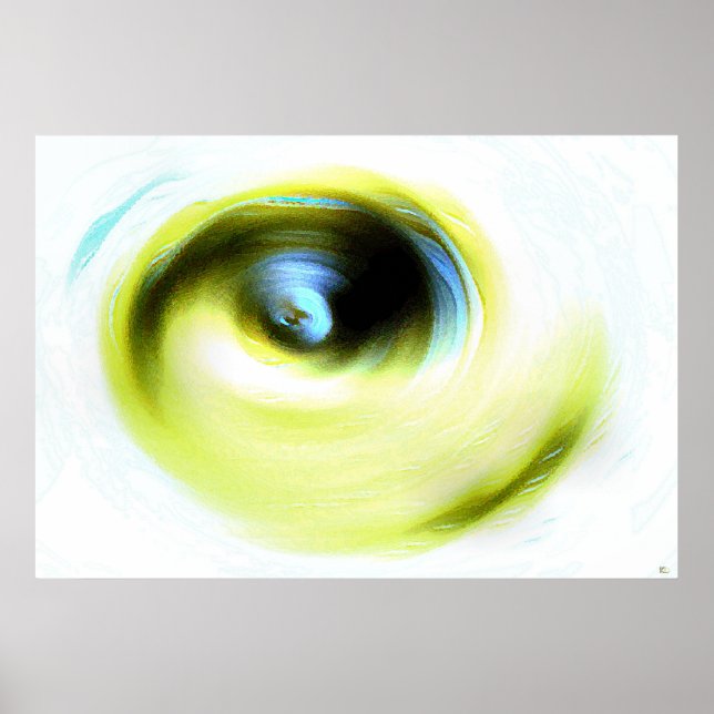 Emotionales Augenplakat Poster (Vorne)