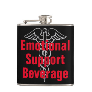 Emotionales Getränk - Funny Flask Flachmann
