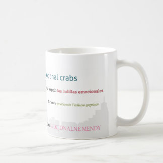 Emotionales Krabben-Stadtbild Kaffeetasse