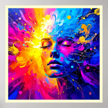 Emotionales Strahlungsportrait