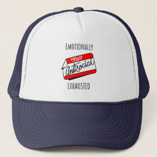 Emotionally Exhausted Truckerkappe