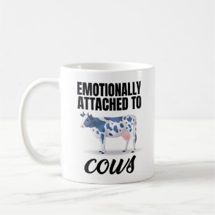 Emotionell an Kühe angebracht Kaffeetasse