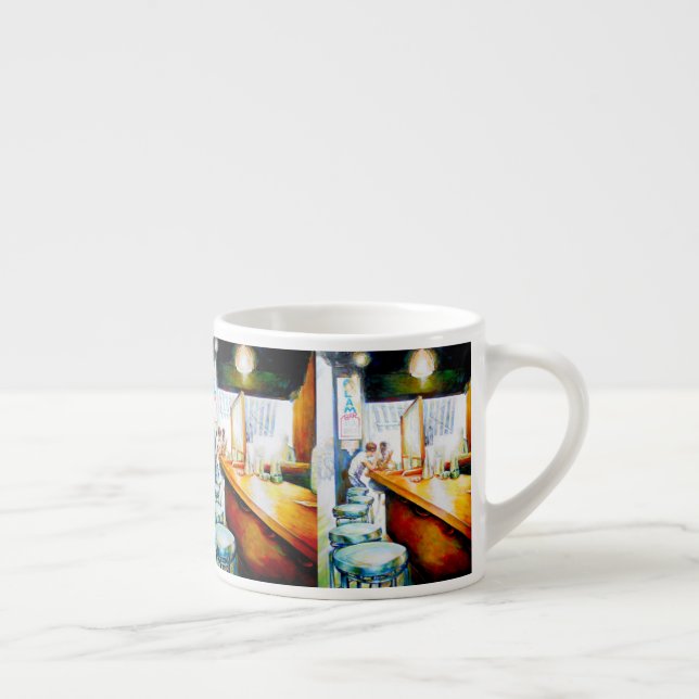 Emotionell zu motivieren, Logik zu rechtfertigen Espressotasse (Rechts)