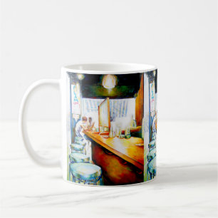 Emotionell zu motivieren, Logik zu rechtfertigen Kaffeetasse