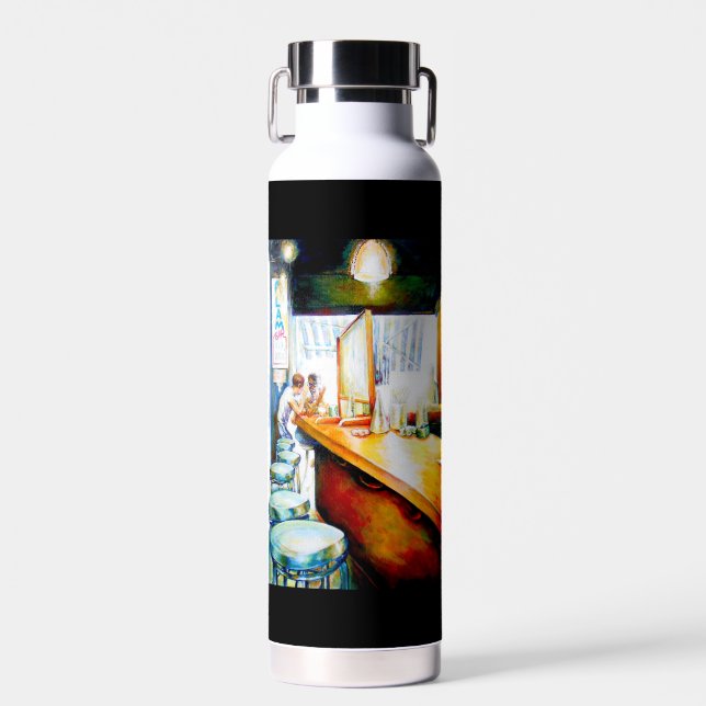 Emotionell zu motivieren, Logik zu rechtfertigen Trinkflasche (Vorne)