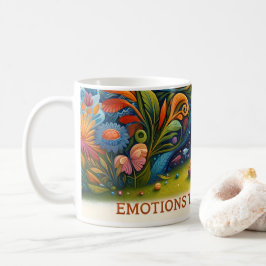 EMOTIONEN DER KRIEG INNERHALB KAFFEETASSE