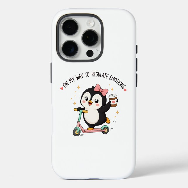 Emotionen, Dummer Gans, Beratergeschenk iPhone 16 Pro Hülle (Rückseite)