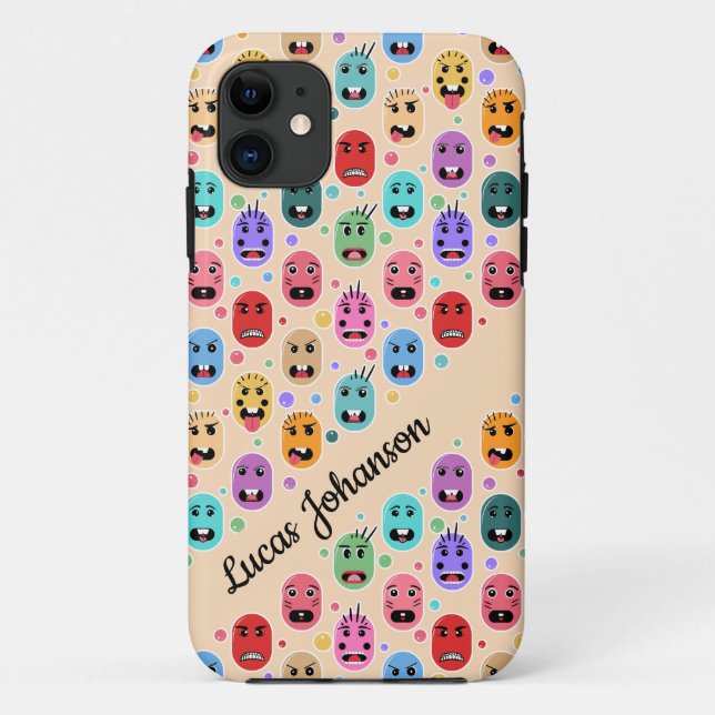 Emotionen Individuelle Name Case-Mate iPhone Hülle (Rückseite)