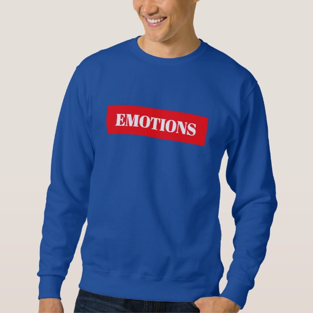 Emotionen Sweatshirt (Vorderseite)