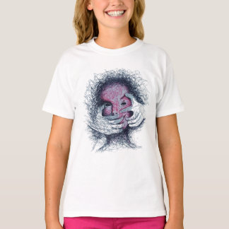 Émotions piégées - T-shirt d'art surréaliste Abstr